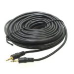 Câble audio stéréo 3.5 mm mâle à mâle - 50'