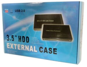 BOITIER EXTERNE POUR DISQUE DUR SATA 3.5 " – Image 2