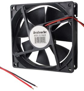 Ventilateur en plastique 12 VDC - 92 x 92 x 25 mm