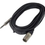 Câble Digiflex 1/4" mâle stéréo à XLR mâle - 25'