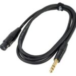 CÂBLE DIGIFLEX XLR FEMELLE À TRS 1/4"  6 PIEDS