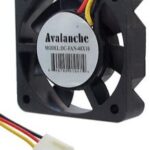 Ventilateur en plastique 12VDC - 40 x 40 x 10 mm