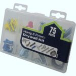 Assortiment de 75 pièces pour cloison sèche