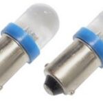 LUMIÈRE AU DEL BLEU 12V T8.5
