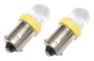 LUMIÈRE AU DEL JAUNE 12V T8.5