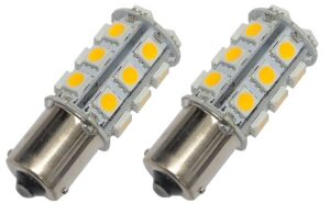 LUMIÈRE AU DEL POUR AUTO BLANC 12 V BA15S 1156