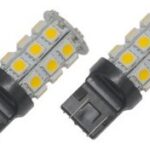 LUMIÈRE AU DEL BLANC CHAUD 12V T20 DOUBLE