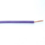 Fil 1 conducteur 20 AWG multibrins violet