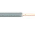 Fil 1 conducteur 14 AWG monobrin gris
