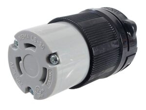 CONNECTEUR FEMELLE TWIST LOCK 125 VAC / 30A L5-30