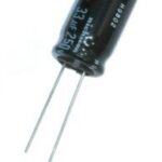 Condensateur radial polarisé 33 μF à 250 VDC