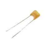 CONDENSATEUR 0.01UF 50V RADIAL JAUNE