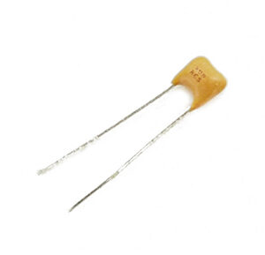 CONDENSATEUR 0.01UF 50V RADIAL JAUNE