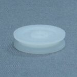 Poulie en plastique blanc 15  X 3.6 X1.9 mm
