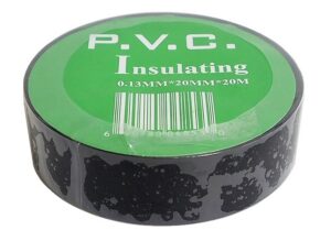RUBAN ÉLECTRIQUE NOIR 3/4'' x 66'