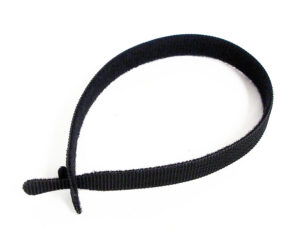 SANGLE EN VELCRO DE 8'' NOIR POUR FILS