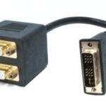 DIVISEUR DE SIGNAL VIDEO DVI-I À 2 VGA M/F - 1 FT