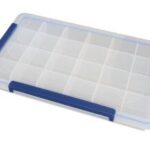 Boitier de rangement en plastique transparent