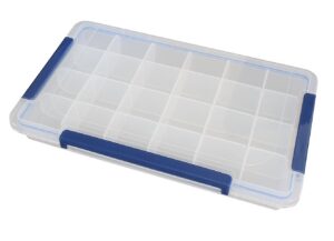 Boitier de rangement en plastique transparent