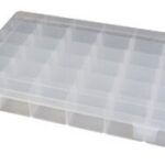 Boitier de rangement en plastique transparent