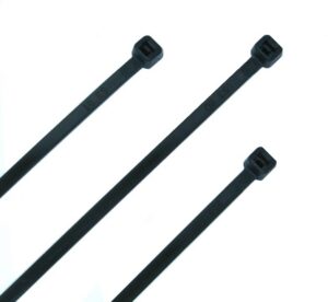 PAQUET DE 100 ATTACHES AUTOBLOQUANTES 4" NOIR