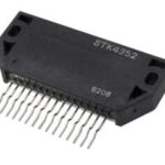 Circuit intégré STK4352 à 15 contacts