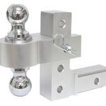Attelage de remorque ajustable en aluminium