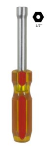 Tournevis avec tête hexagonale - 1/2''