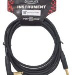 Câble audio Digiflex 1/4'' mâle à 1/4'' mâle 90°