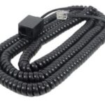 Rallonge téléphonique noire - 25 pieds