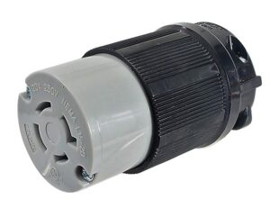 CONNECTEUR FEMELLE TWIST LOCK 250 VAC / 20A L15-20