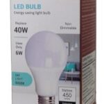 Ampoule au DEL A19 6W (40W) 5000K Xtricity