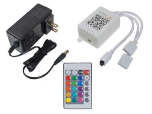 Rubans lumineux aux dels Bluetooth 2 x 5 mètres – Image 2