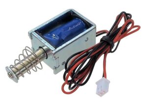 Solenoïde de 12 VDC avec connecteur