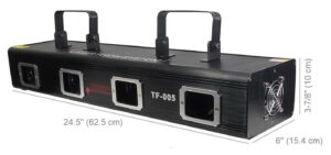JEUX DE LAZER ROUGE ET VERT DE 30W X 4 – Image 3