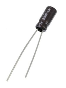 Condensateur radial polarisé 2.2 μF à 100 VDC 105°