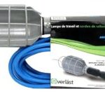 LAMPE DE TRAVAIL ET RALONGE ÉLECTRIQUE