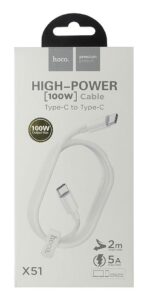 Cable usb c à usb c 2 m 100 watts – Image 3