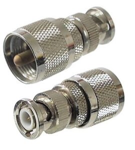 Adaptateur PL-259 mâle à BNC mâle