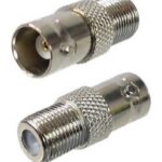 Adaptateur vidéo BNC femelle à coaxial femelle