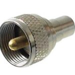 ADAPTATEUR PL-259 (UHF) MÂLE À RCA FEMELLE