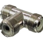 Jonction PL-259 (UHF) triple femelle