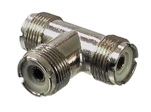 Jonction PL-259 (UHF) triple femelle