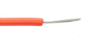 Fil 1 conducteur 24 AWG multibrins orange