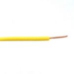 Fil 1 conducteur 22 AWG multibrins jaune