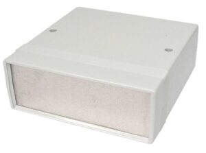Boîtier Hammond 1598BSGY - 5.3" x 5.3" x 2"