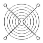 Grille pour ventilateur de 92 mm (3-5/8")