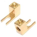 Raccord à 90 degrés fourchette pour fil 8 AWG