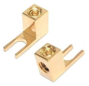 Raccord à 90 degrés fourchette pour fil 8 AWG