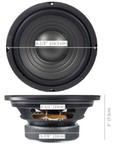 Haut-parleur de 6.5" 8 ohms - 100W RMS – Image 4